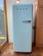Smeg Fab28 Réfrigérateur Congélateur Rétro Vert Pastel Porte Gauche + Porte Droite