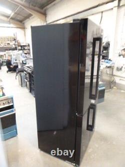 Smeg Fridge Freezer Fq60ndf Black Graded 4 Door American (jub-6117)
