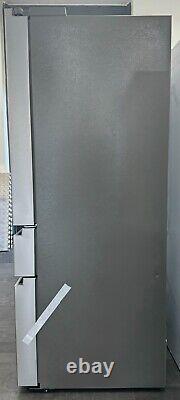 Son réfrigérateur-congélateur à portes françaises en acier inoxydable Hisense RF749N4SWSE 367L / 212L