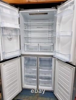 Sonence RQ560N4WCF Réfrigérateur Américain à Quatre Portes et Congélateur en Argent