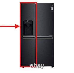 Véritable ensemble porte de congélateur pour réfrigérateur-congélateur LG GSL761MCXV, porte de congélateur GSS6631PS GSL760PZUZ