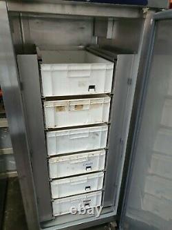Williams Commercial Stainless Steel Upright Single Door Fish Freezer Unit Vgc